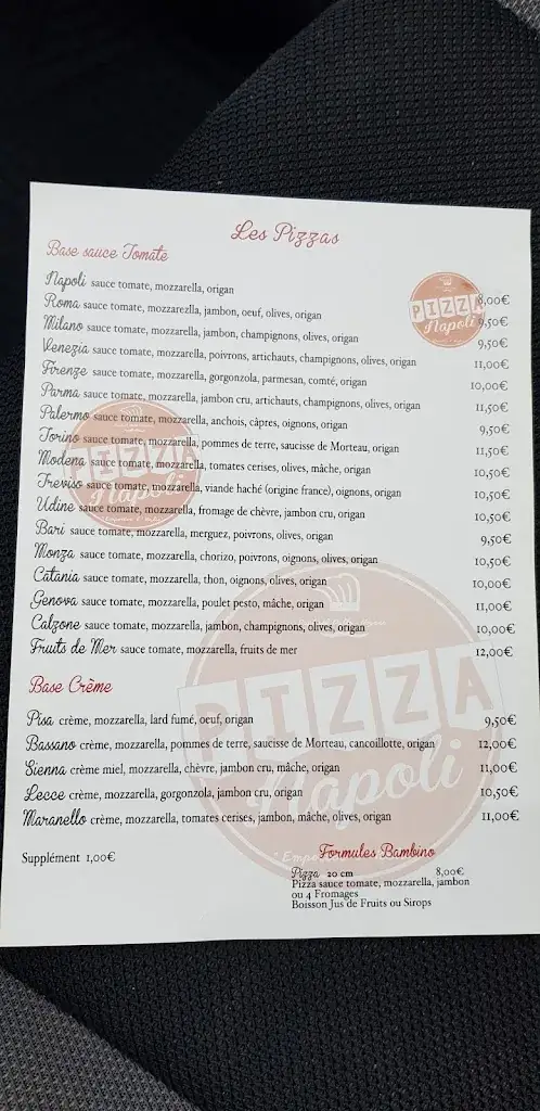 Menu_PIZZA NAPOLI_Lavans-lès-Saint-Claude_image_2