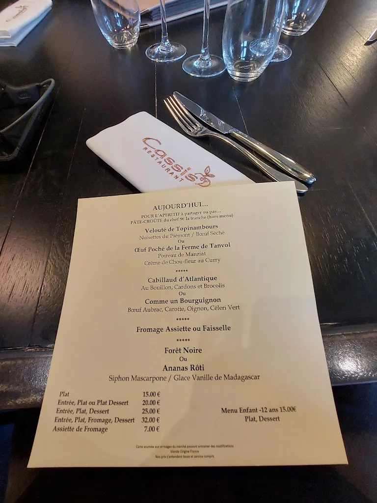 Menu_Cassis Restaurant Mâcon_Mâcon_image_4