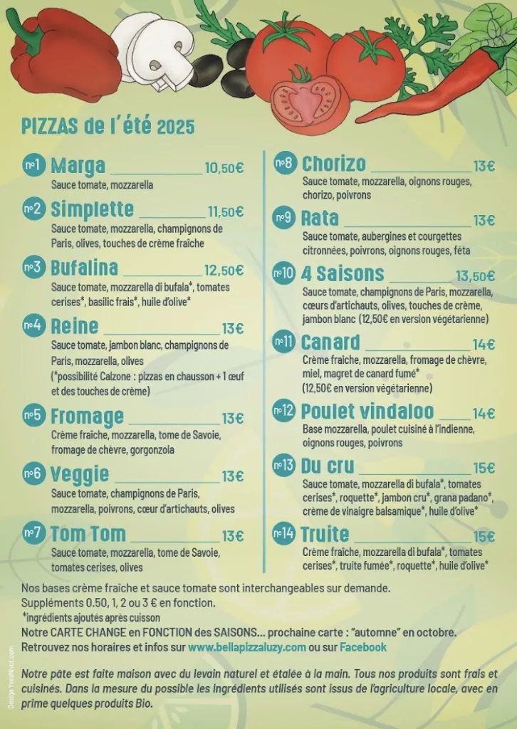 Menu_Bella Pizza Luzy_Luzy_image_1
