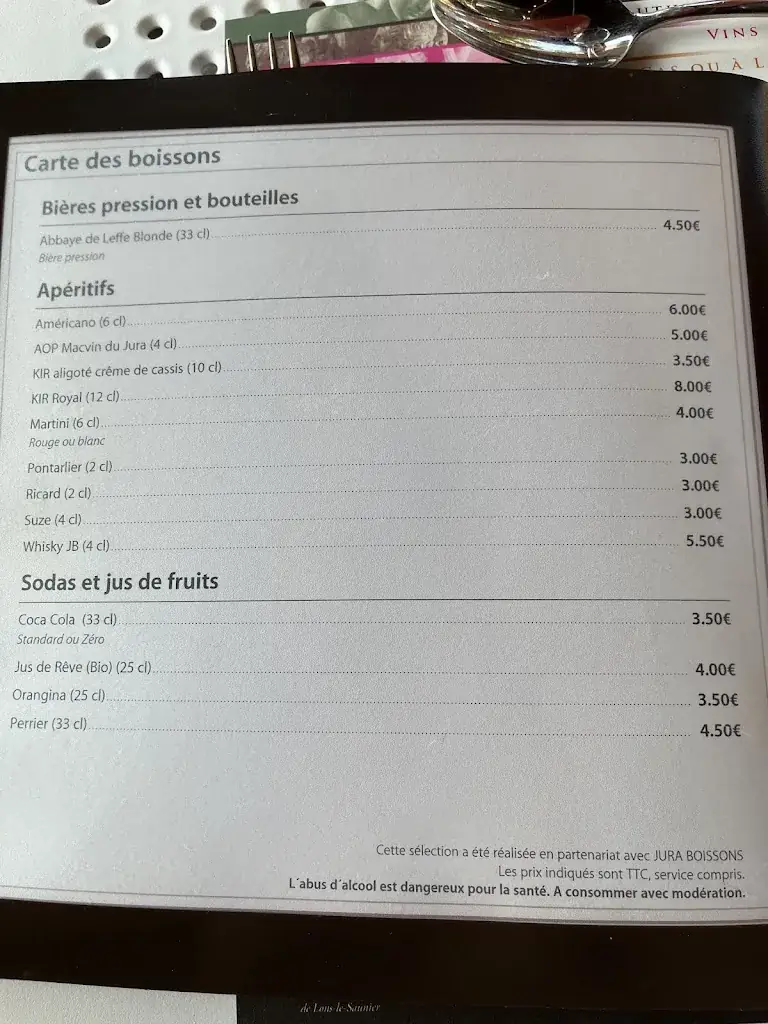 Menu_LA TABLE DE PERRAUD_Lons-le-Saunier_image_4