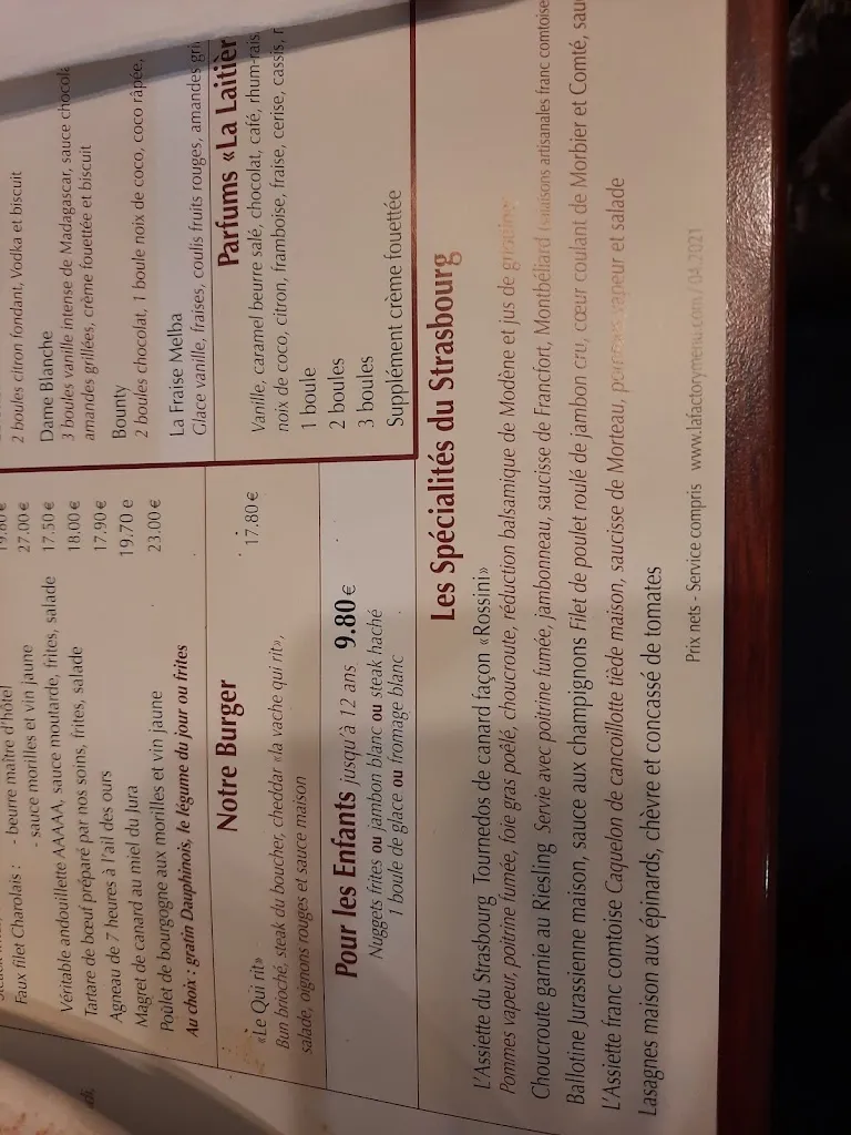 Menu_Brasserie Le Strasbourg_Lons-le-Saunier_immagine_4