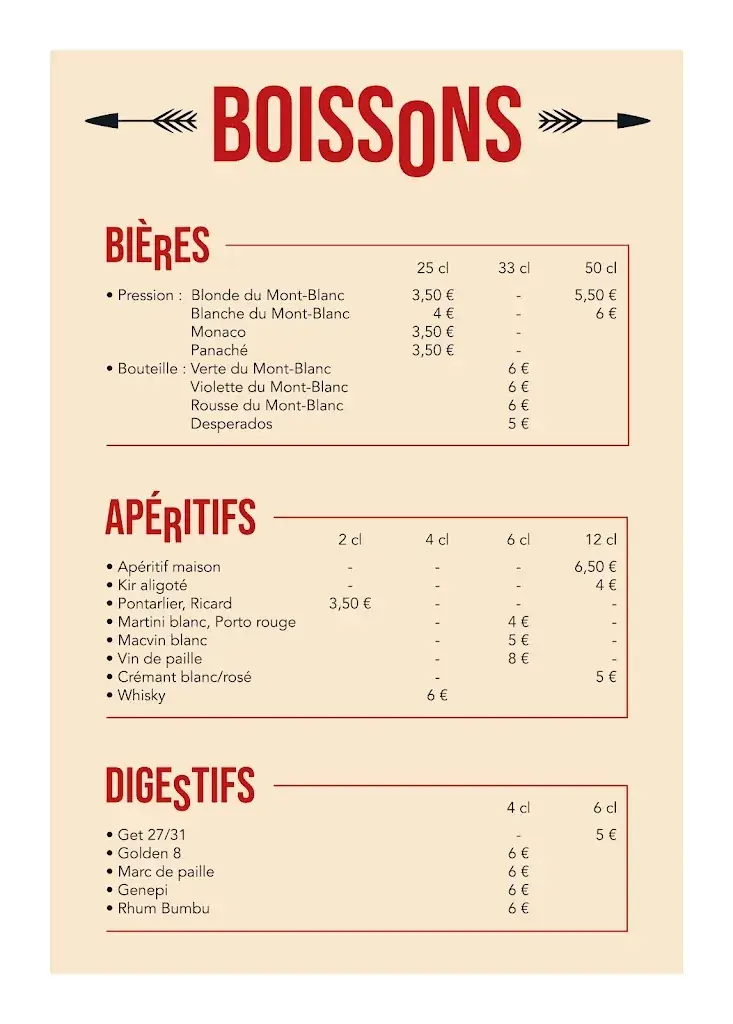 Menu_Restaurant Les 2 Flèches_Lons-le-Saunier_image_2