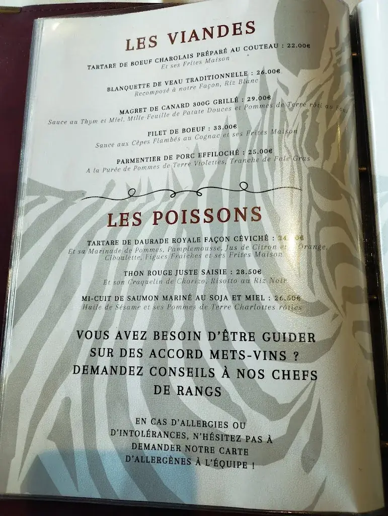 Menu_Le Zèbre de Magny | Restaurant Magny-le-Hongre _Magny-le-Hongre_image_2