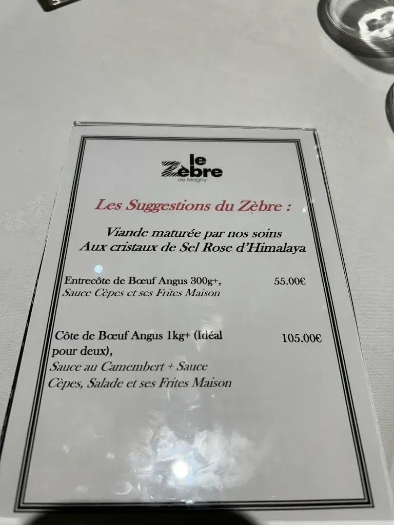 Menu_Le Zèbre de Magny | Restaurant Magny-le-Hongre _Magny-le-Hongre_image_4