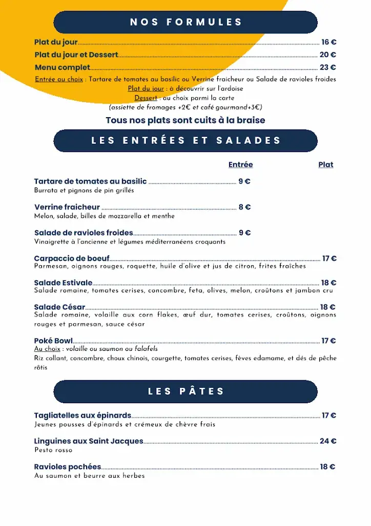 Menu_Le Petit Clos - Restaurant À Valence_Valence_image_3