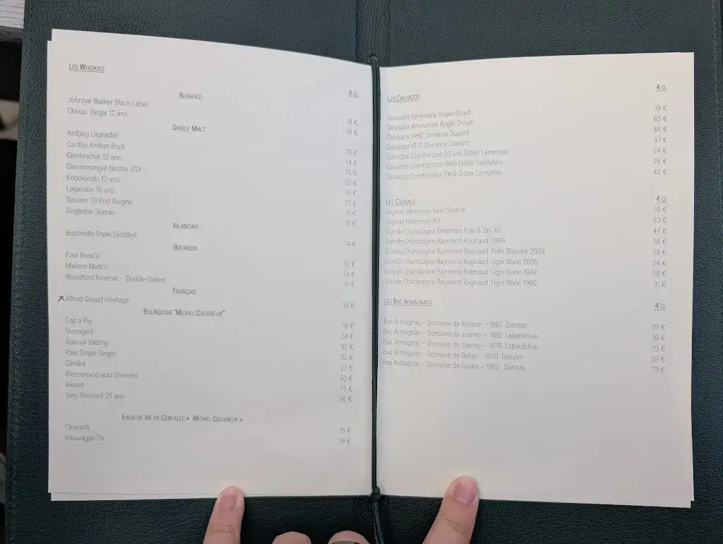 Menu_Restaurant Gastronomique Table de Levernois*_Levernois_image_3