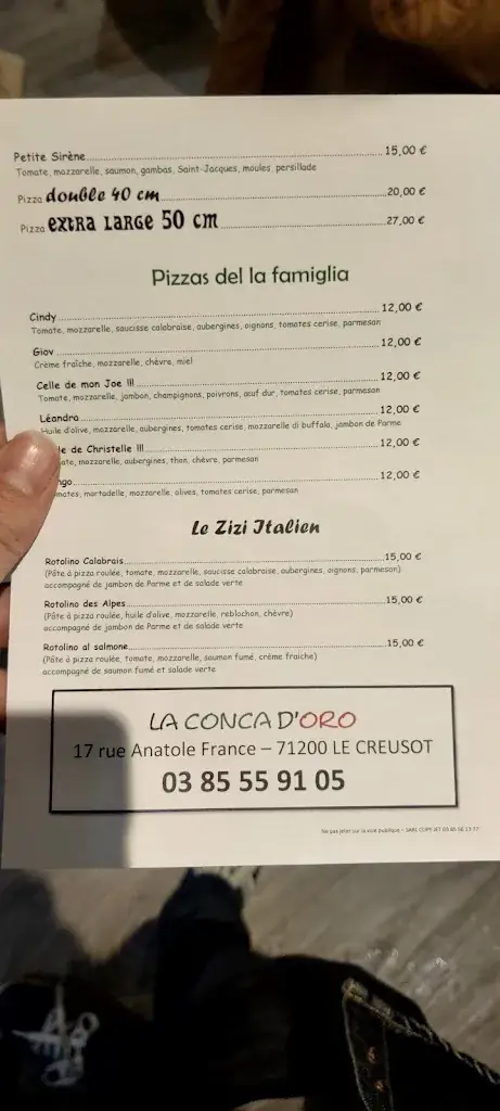 Menu_La Conca D'Oro_Creusot_image_1