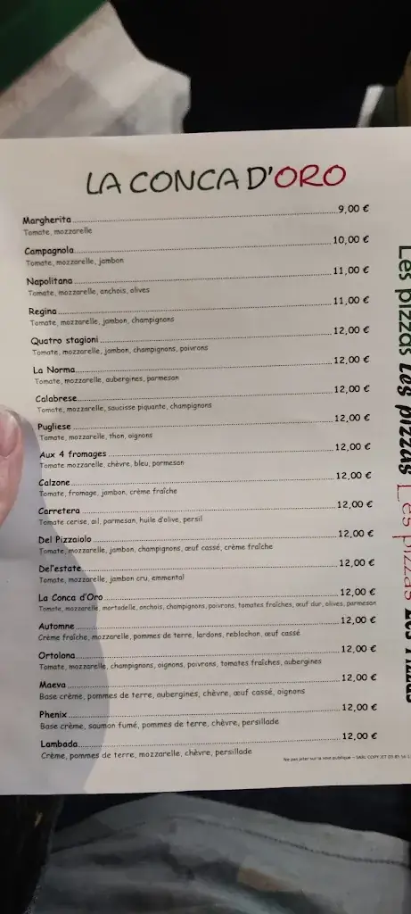 Menu_La Conca D'Oro_Creusot_image_2