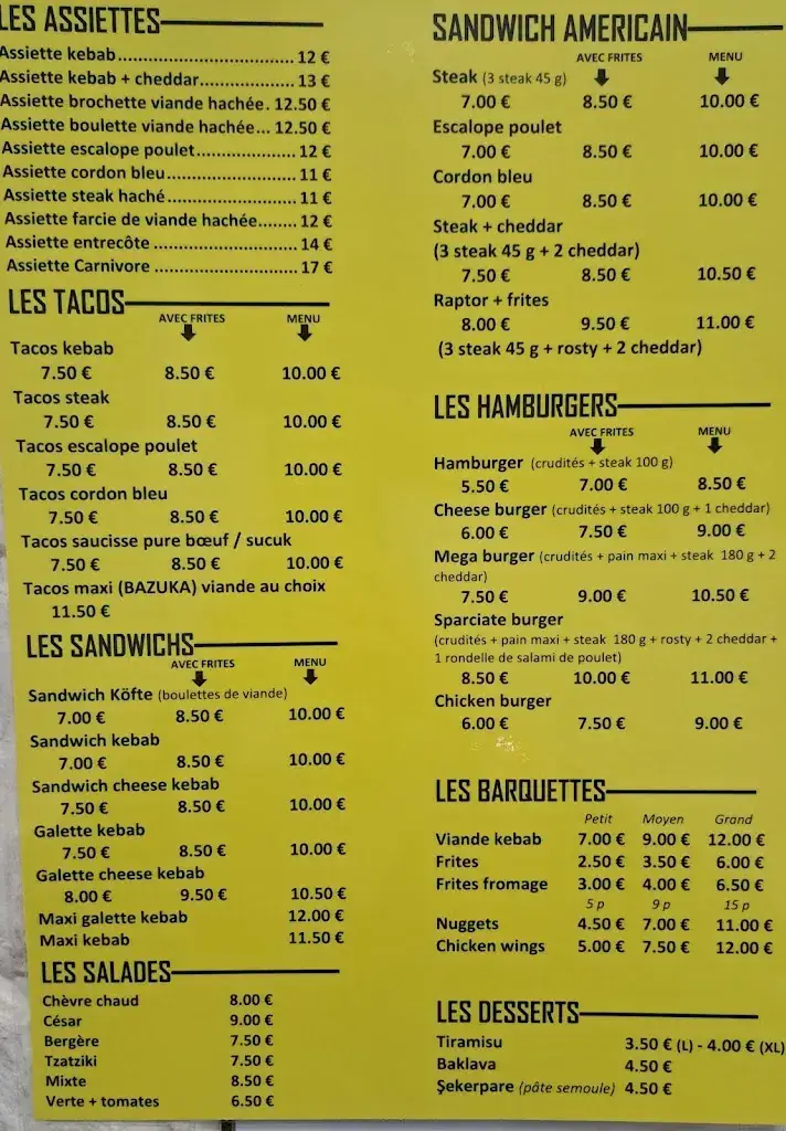 Menu_Restaurant Le Carnivore_Creusot_image_1