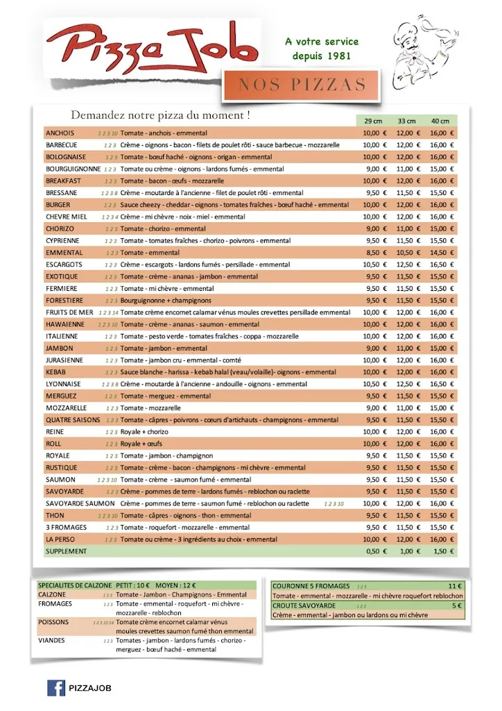 Menu_PIZZA JOB LE CREUSOT_Creusot_image_1