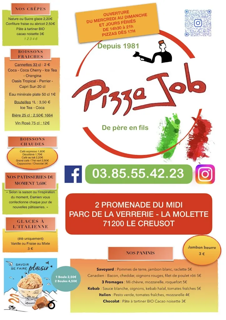 Menu_PIZZA JOB LE CREUSOT_Creusot_image_2