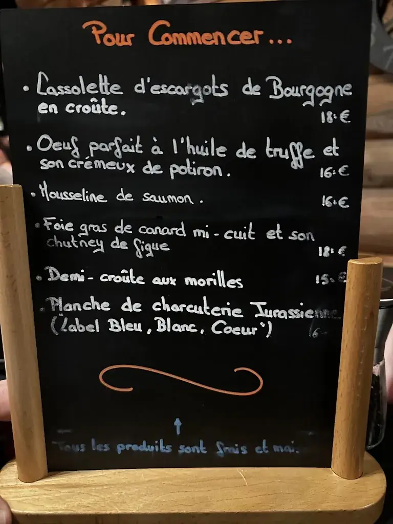 Menu_Le Chalet du Lac les rousses_Rousses_image_3