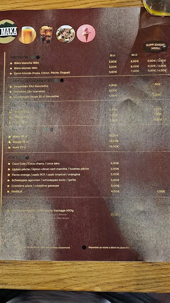Menu_Le Maka_Rousses_imagen_1