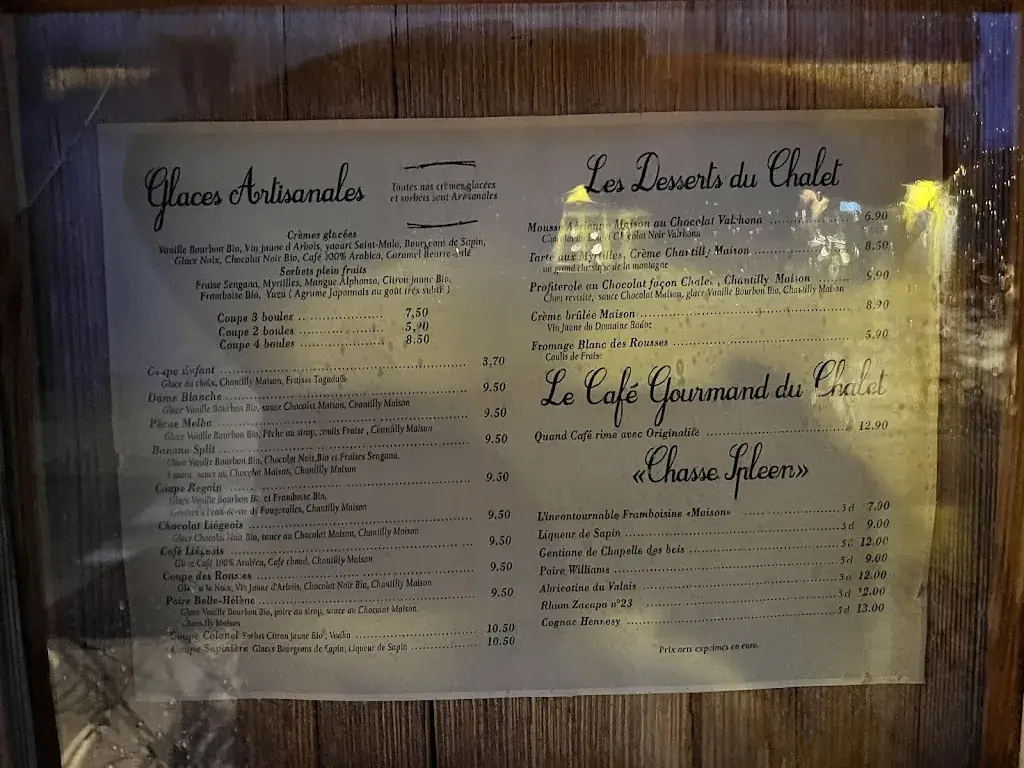 Menu_CHALET REGAIN LES ROUSSES_Rousses_immagine_3