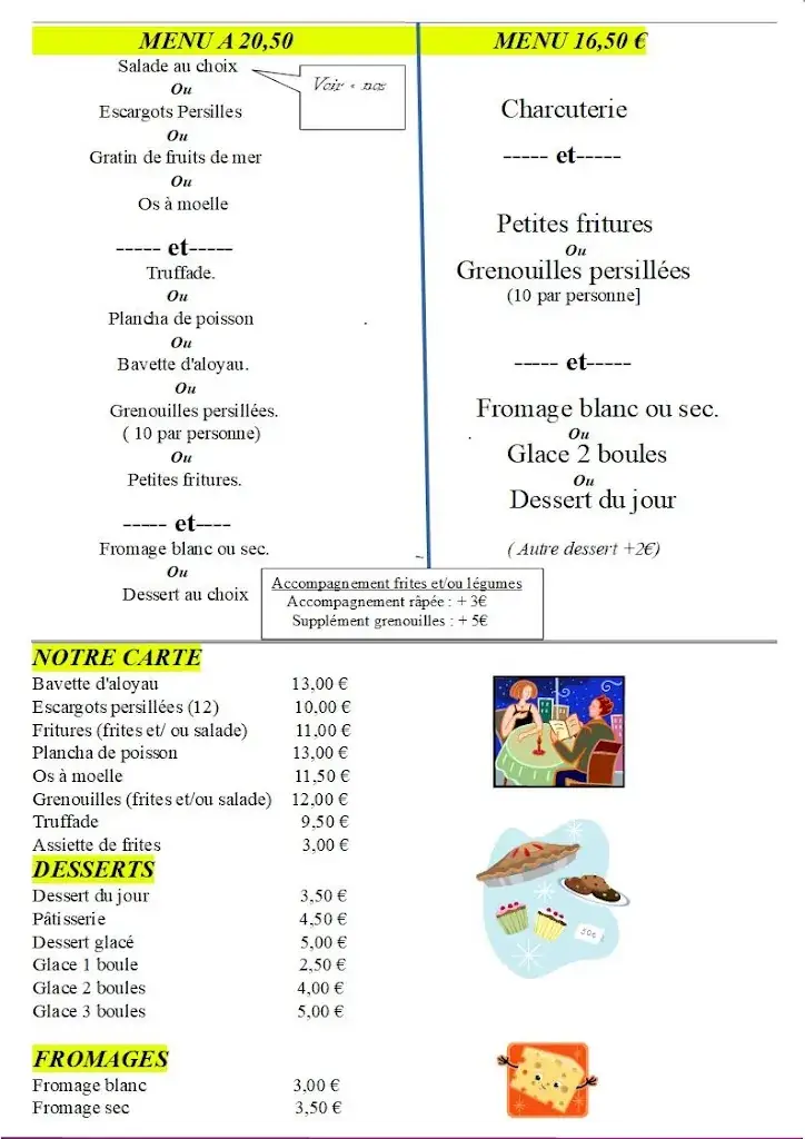 Menu_Restaurant LA CAMARGUE_Bas-en-Basset_image_3