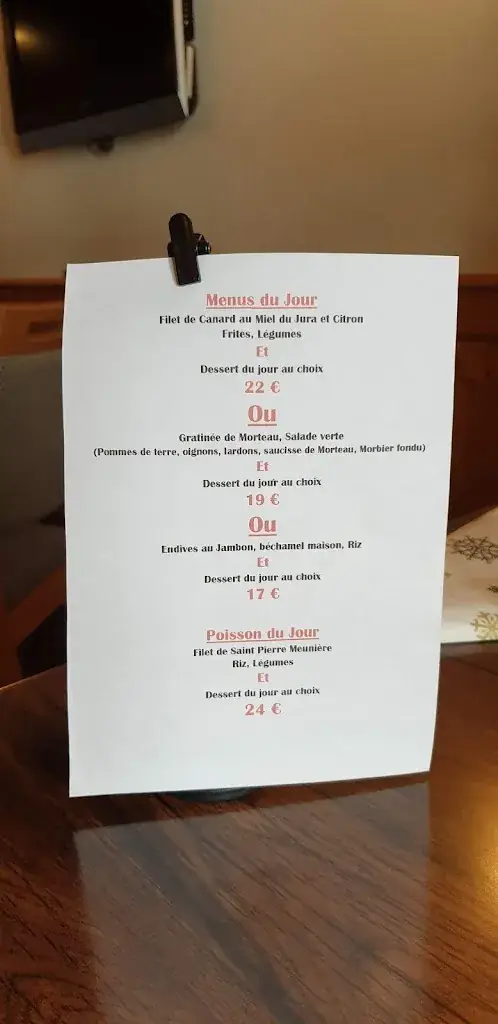 Menu_Golf Du Rochat_Rousses_image_4