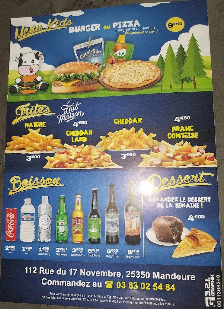 Menu_Snack Chez Isa_Mandeure_image_1