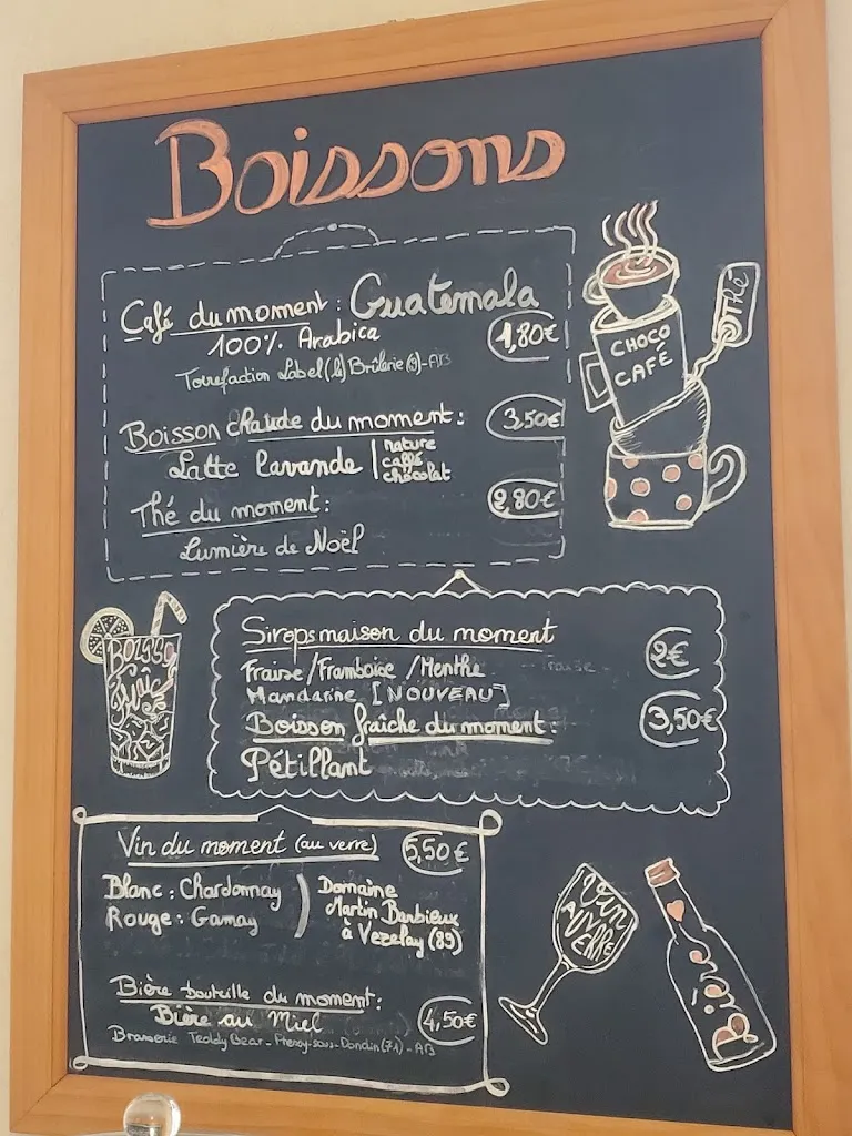 Menu_Du vent dans les fleurs (café-restaurant-épicerie)_Montcenis_immagine_1