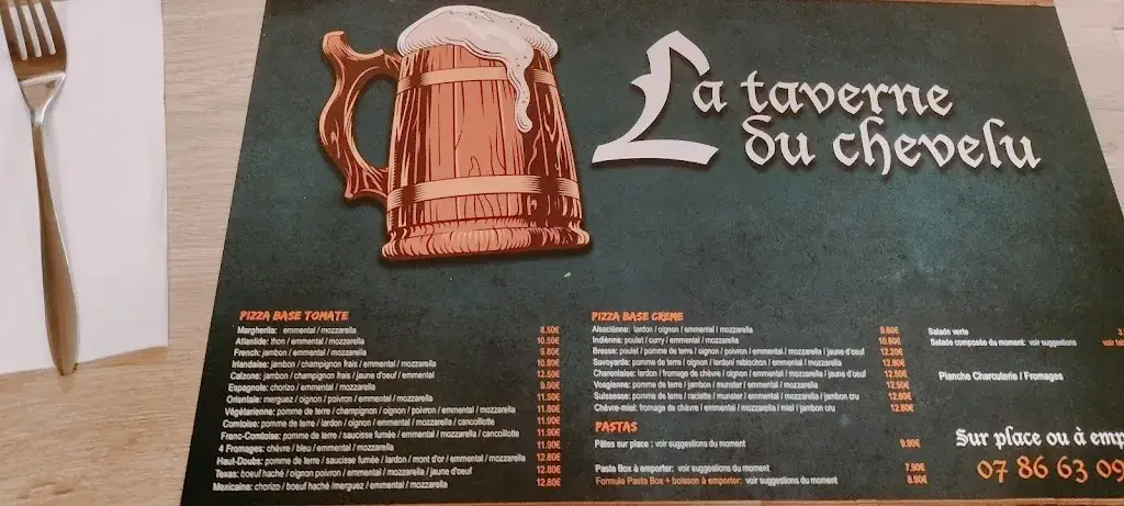 Menu_La taverne du chevelu_Lure_immagine_3