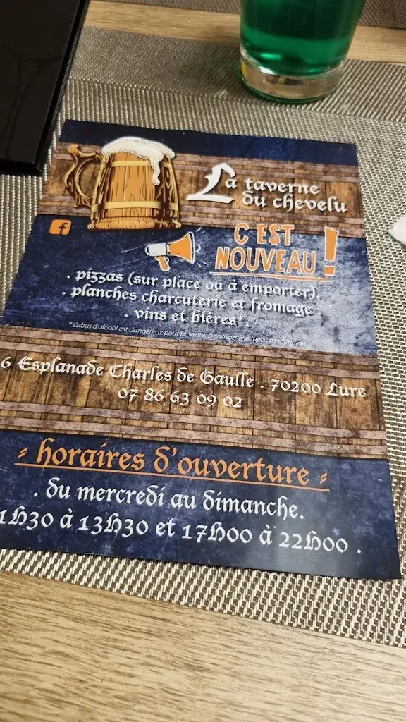 Menu_La taverne du chevelu_Lure_immagine_4