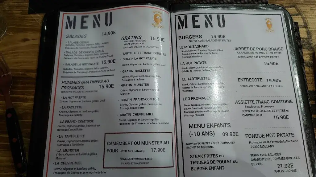 Menu_La HOT PATATE_Lure_image_2