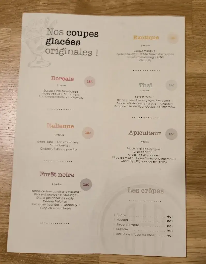 Menu_Bistrot Les Horlogers_Morteau_image_1