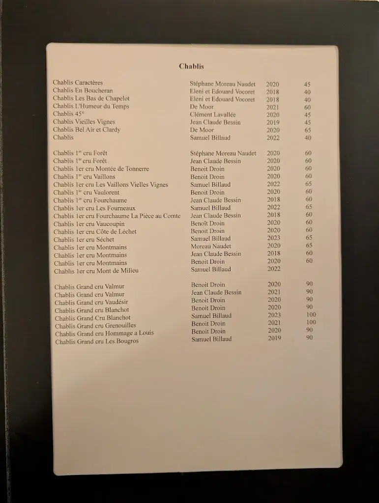 Menu_Restaurant Le Soufflot de Meursault_Meursault_image_2