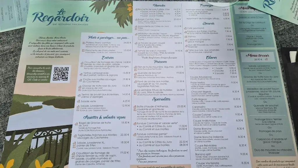 Menu_Le Regardoir Sarl_Moirans-en-Montagne_image_2