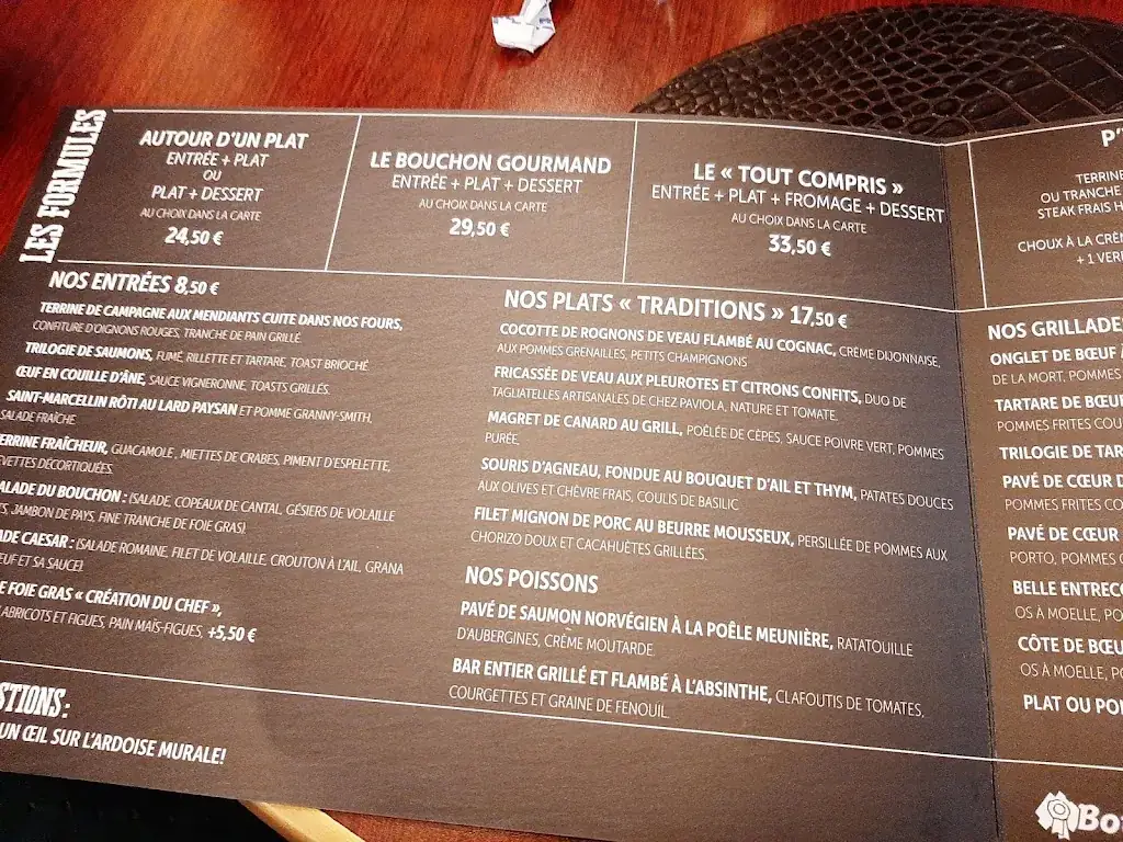 Menu_Le Bouchon Nivernais_Nevers_image_4