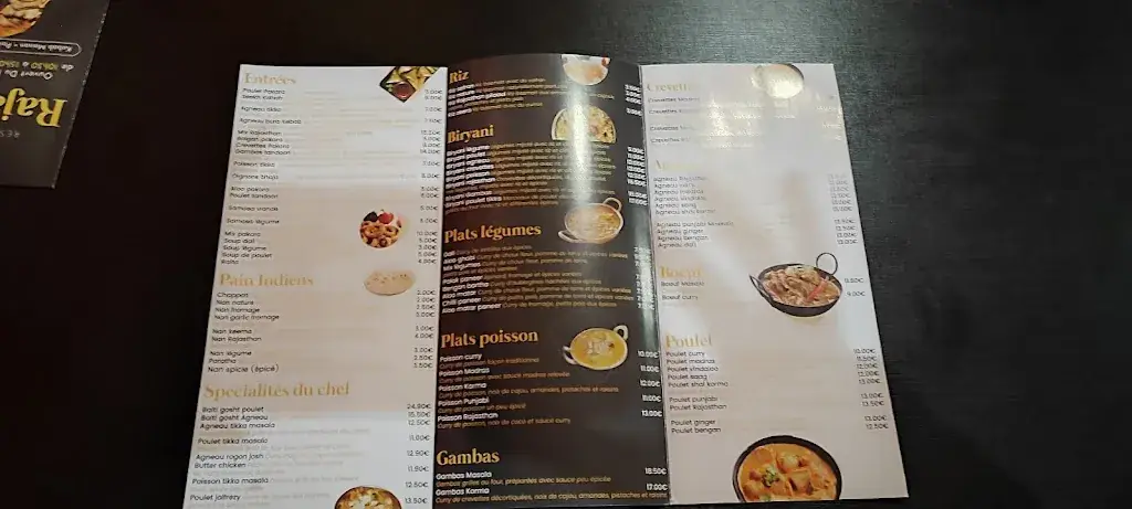 Menu_Restaurant Indien Rajasthan_Montbard_image_2