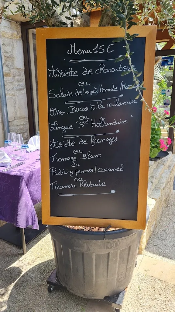 Menu_Le Marronnier restaurant_Buffon_image_4