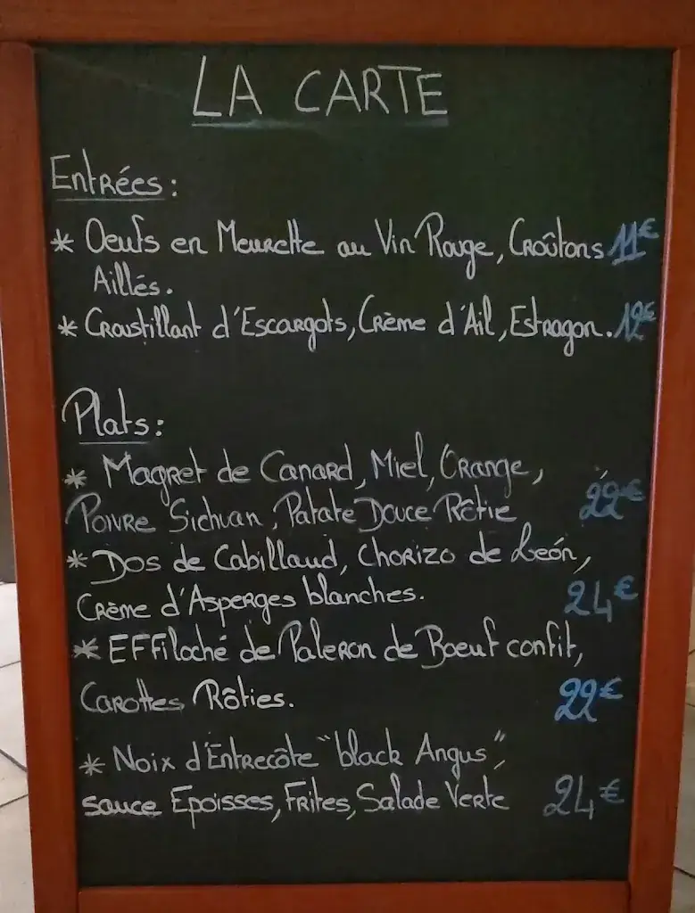 Menü_Le BLC - Bistrot La Cozanne_Nolay_Bild_1