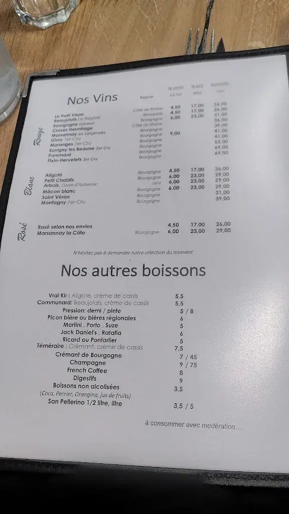 Menu_Le Bouchon Du Palais_Dijon_immagine_3