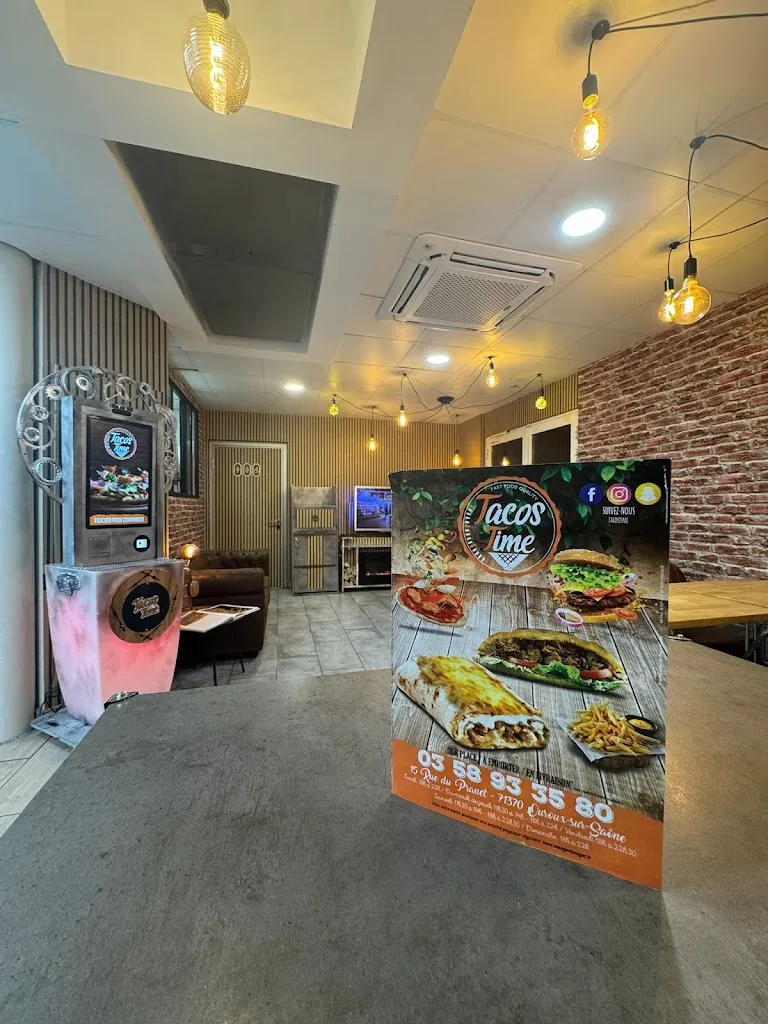 Tacos Time snack pizzeria restaurant in Ouroux-sur-Saône