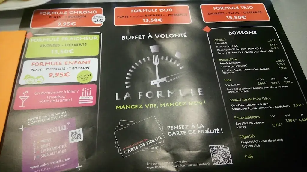 Menu_La Formule Pirey_Pirey_image_2