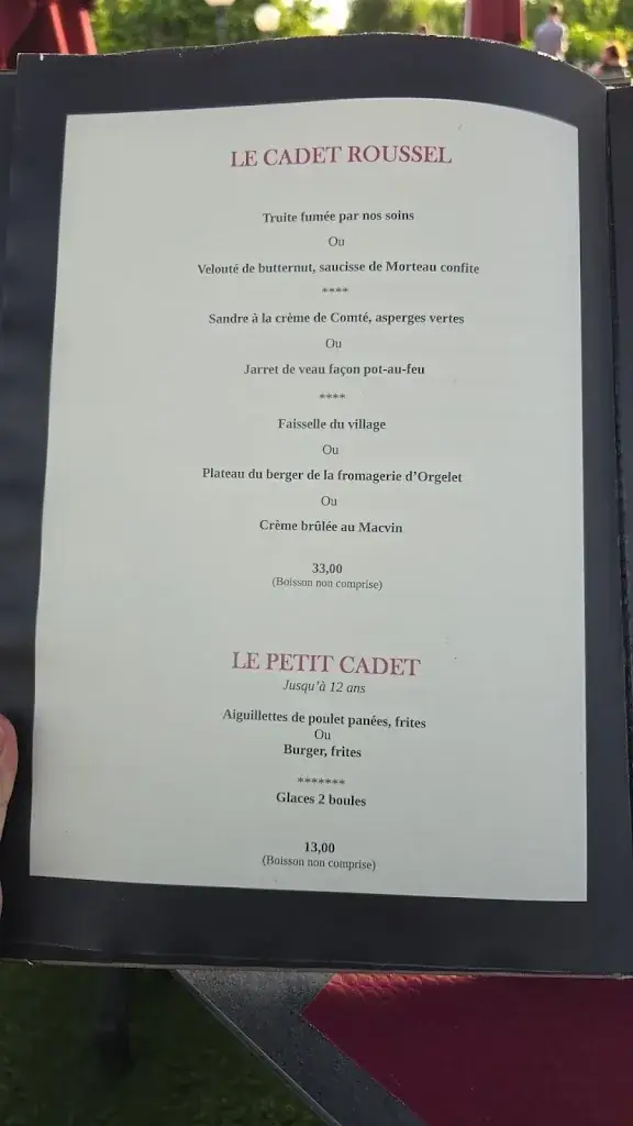 Menu_Hotel LeVouglans_Orgelet_image_3