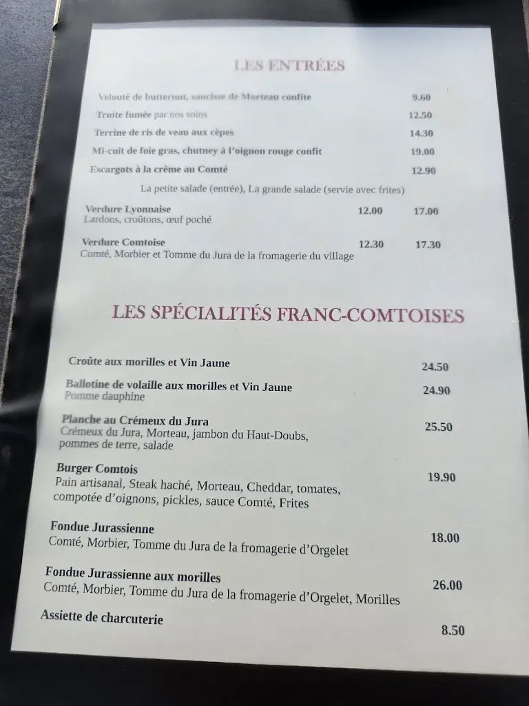 Menu_Hotel LeVouglans_Orgelet_image_4