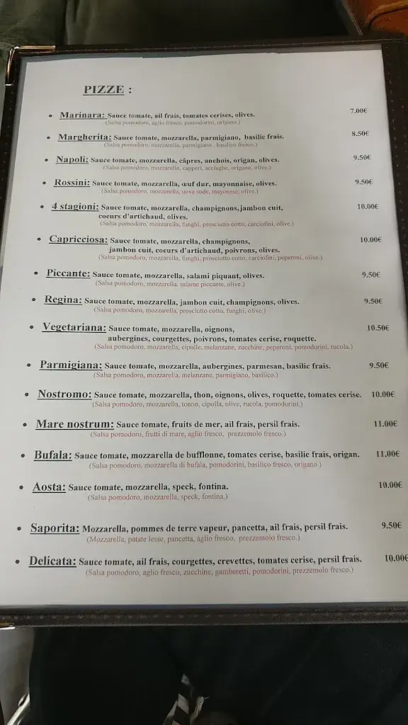 Menu_Pizzeria Glacier Rossini_Orgelet_image_3