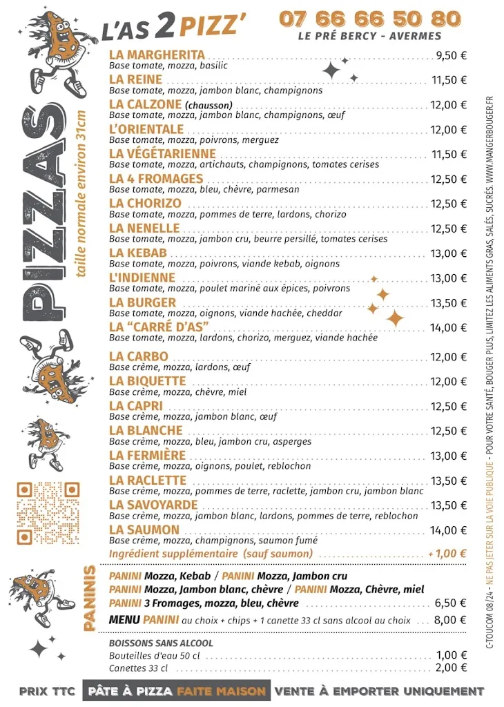 Menu_L'AS 2 Pizz'_Avermes_immagine_1