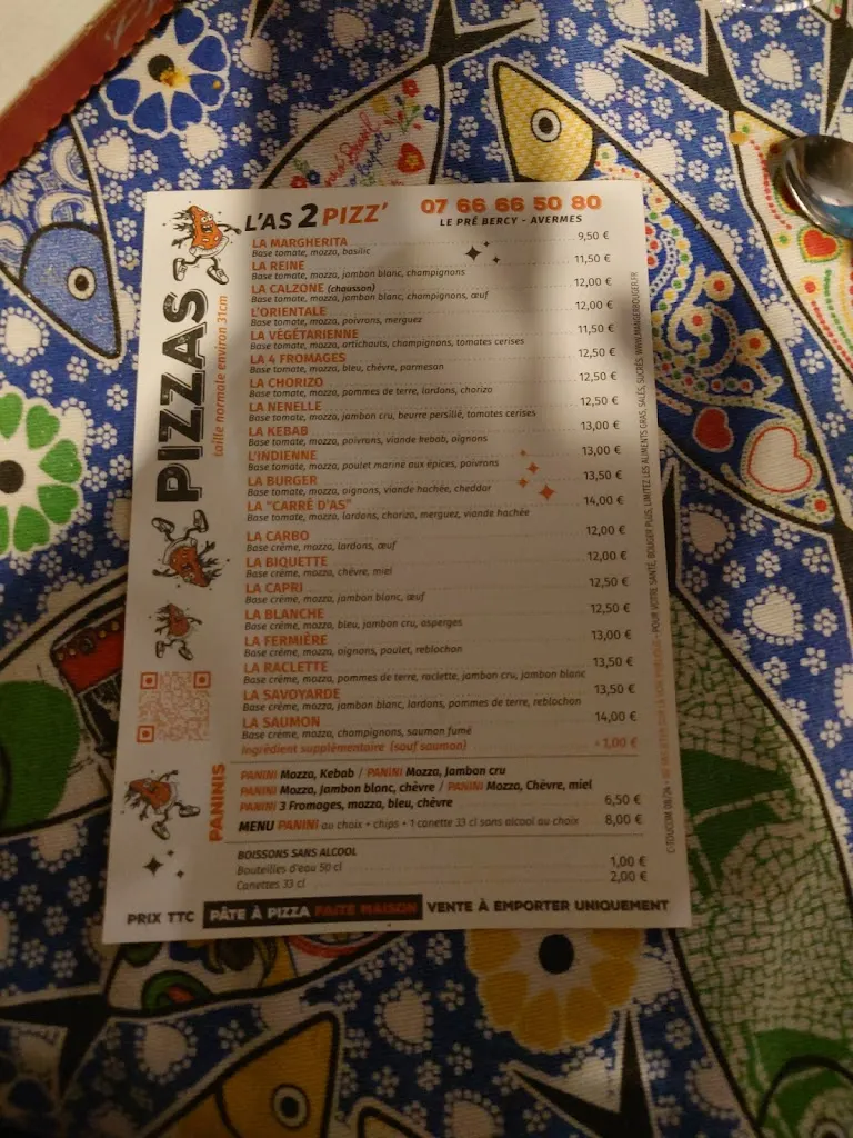 Menu_L'AS 2 Pizz'_Avermes_immagine_3