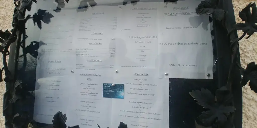 Menu_Le Relais Du Grepissot_Nuits-Saint-Georges_image_4