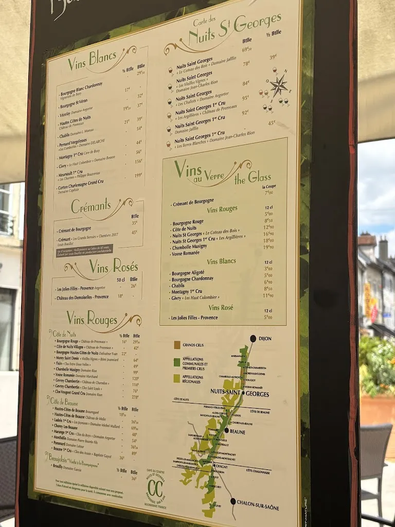 Tina Vilaca_café Du centre, Bar - brasserie_Nuits-Saint-Georges_review