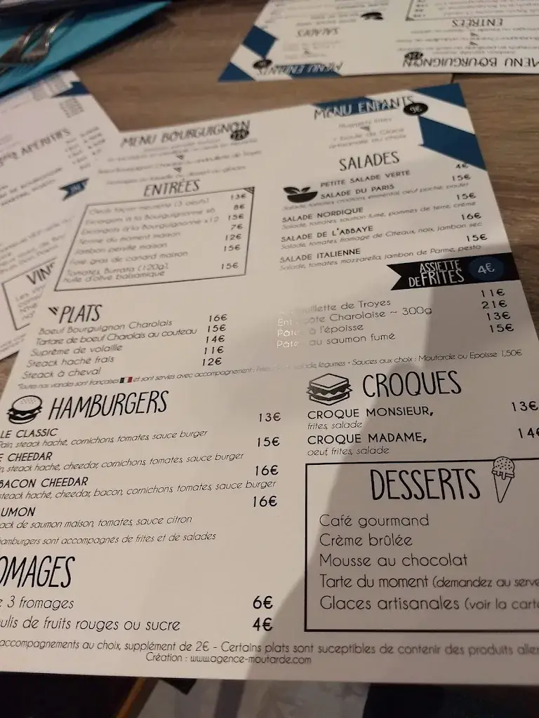 Menu_Café de Paris_Nuits-Saint-Georges_image_4