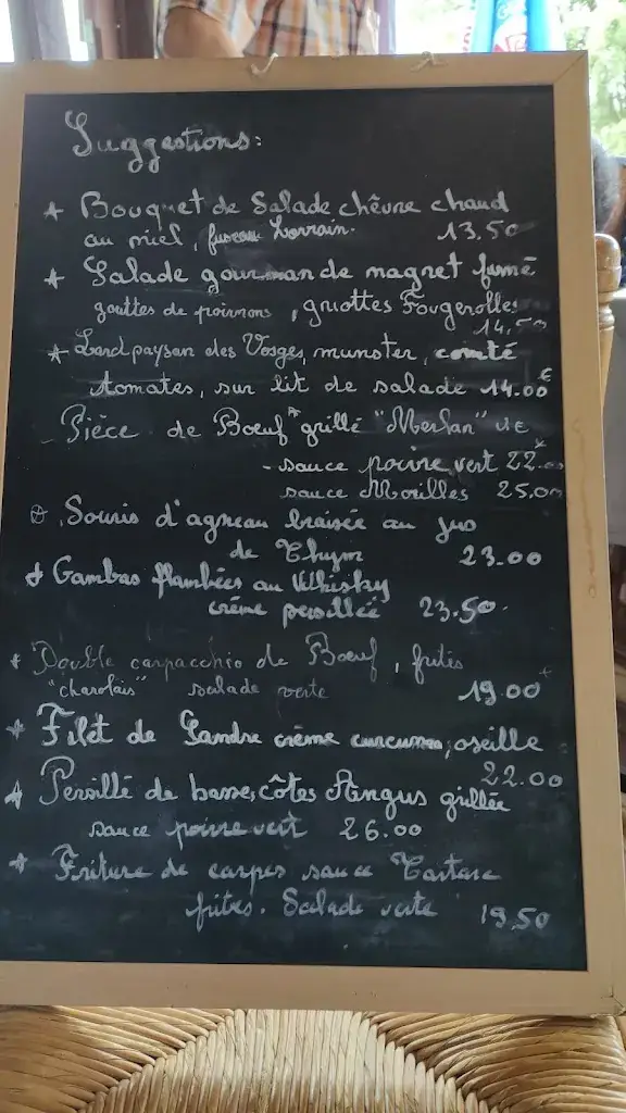 Menu_Restaurant la Marine_Port-sur-Saône_image_1