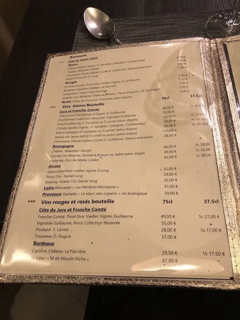 Menu_Restaurant l'Horlogerie_Champvans-les-Moulins_image_3