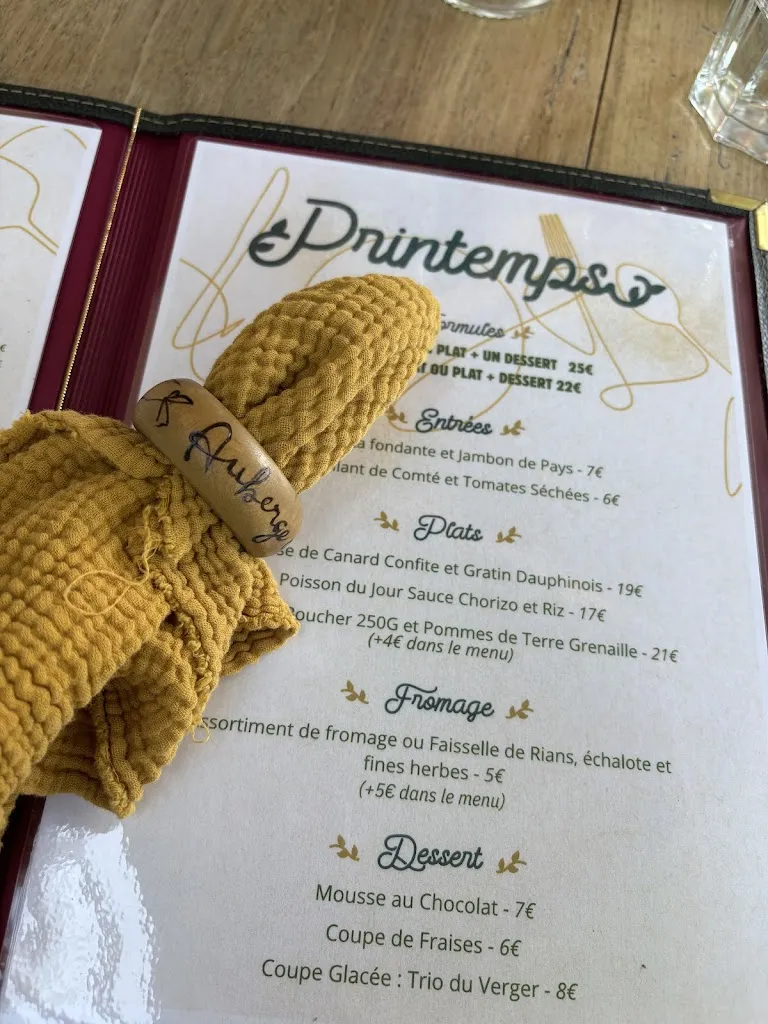 Menu_Auberge de la Gare_Pougues-les-Eaux_image_2