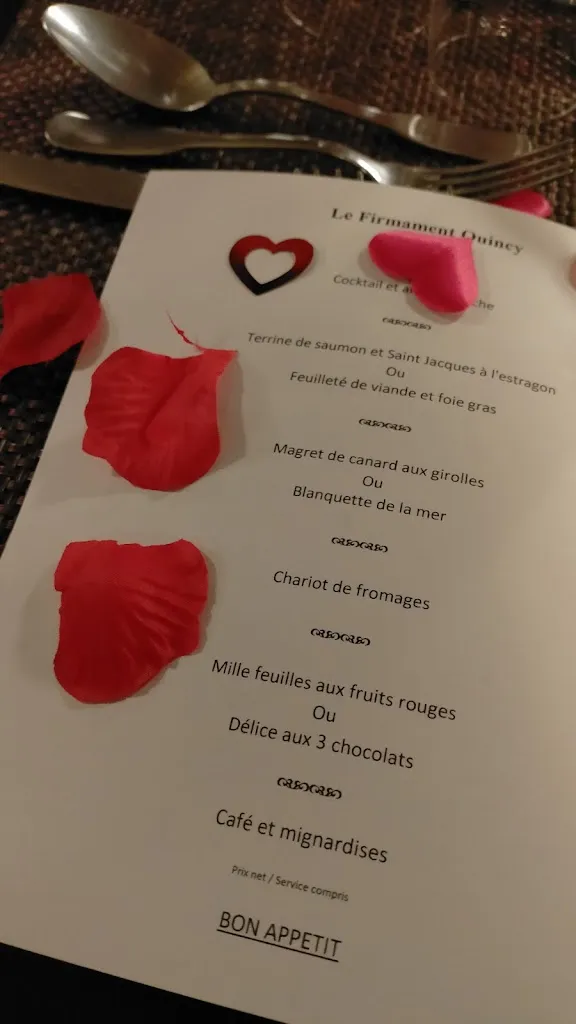 Menu_Restaurant Le Firmament_Quincy_image_2