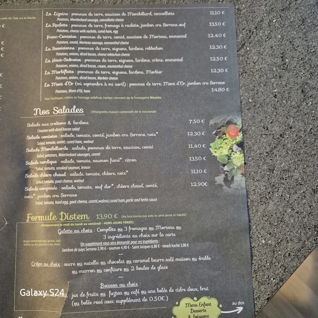 Menu_Les Alizés_Montbéliard_image_2