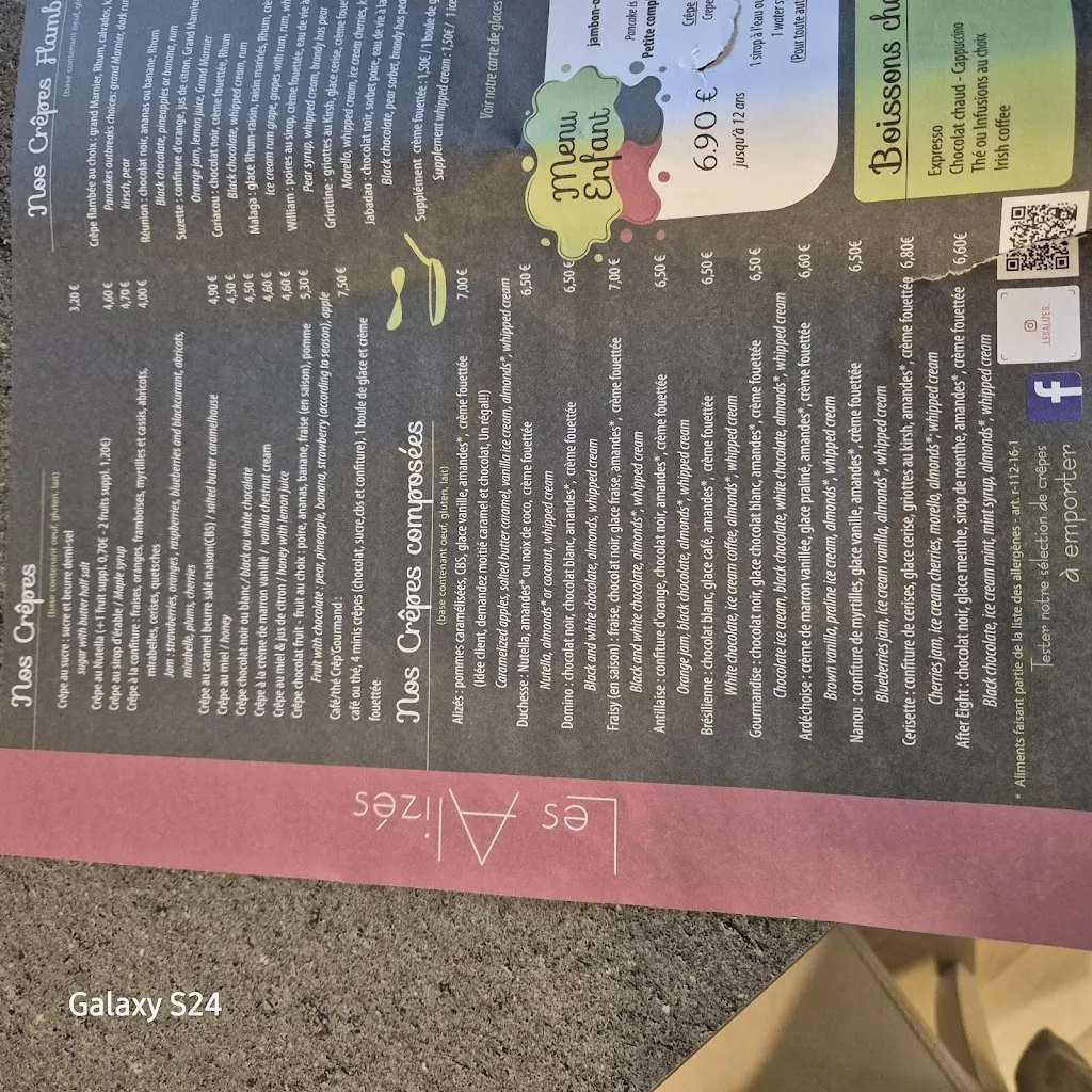 Menu_Les Alizés_Montbéliard_image_4