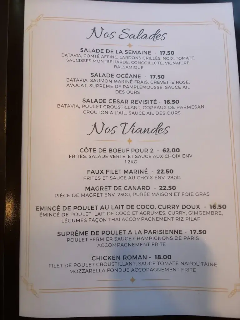 Menu_Brasserie 1801_Montbéliard_image_1